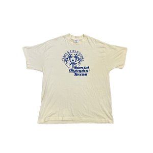 Vintage Rare Texas Special Olympics Track and Field Shirt